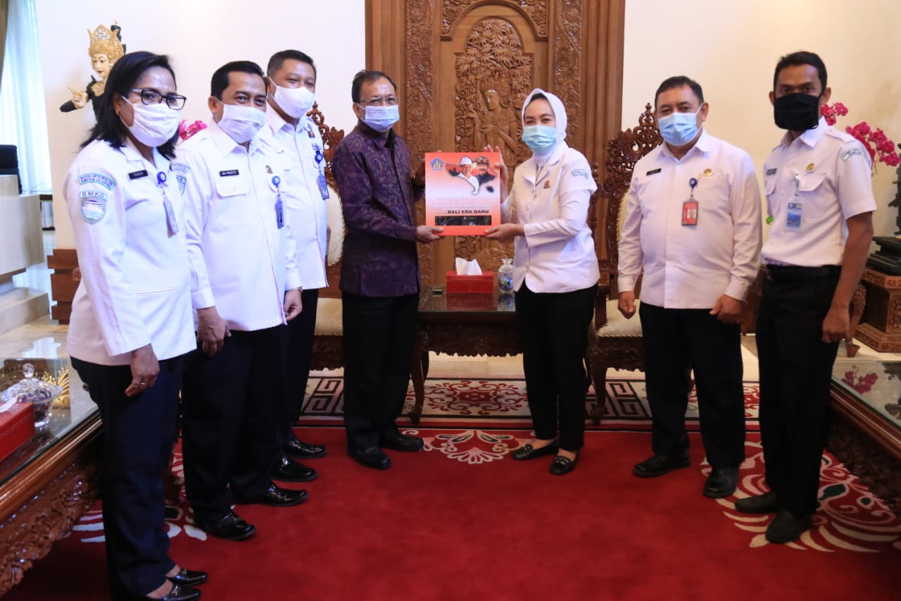 Temui Gubernur Koster, BMKG Ingatkan Waspada Curah Hujan Tinggi pada Desember-Januari