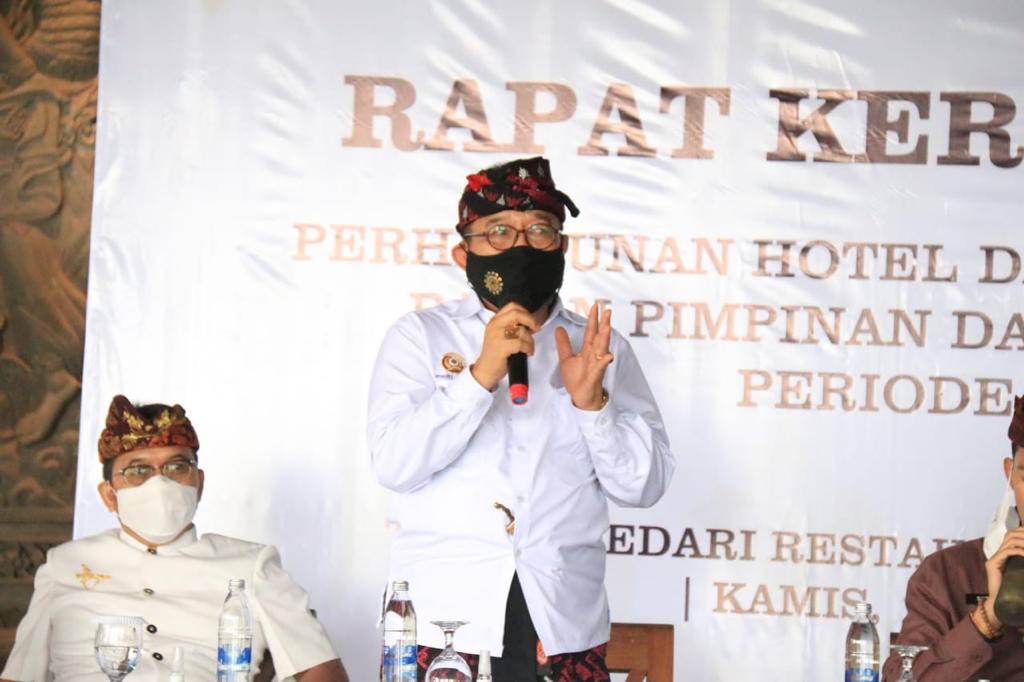 Wagub Cok Ace Minta Dukungan Menparekraf Bangkitkan Pariwisata Bali,
