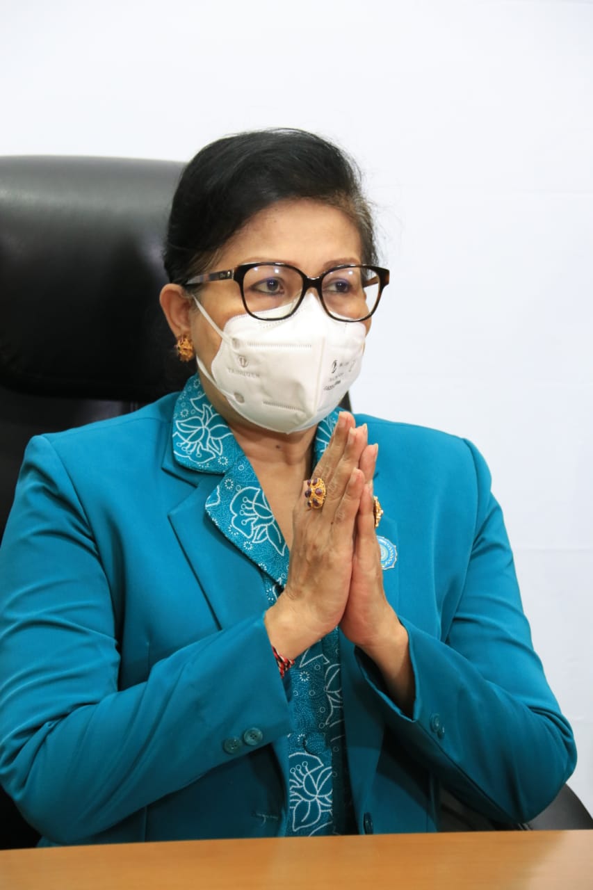 Ny Putri Koster Hadiri Pelantikan Ketua TP PKK Sulut dan Kalimantan Utara Secara Daring