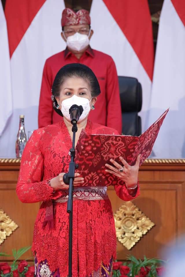 Gubernur Koster Harap TP PKK Kabupaten/Kota Proaktif Kembangkan Program Inovatif yang Sejalan dengan Visi Pembangunan Provinsi Bali Nangun Sat Kerthi Loka Bali