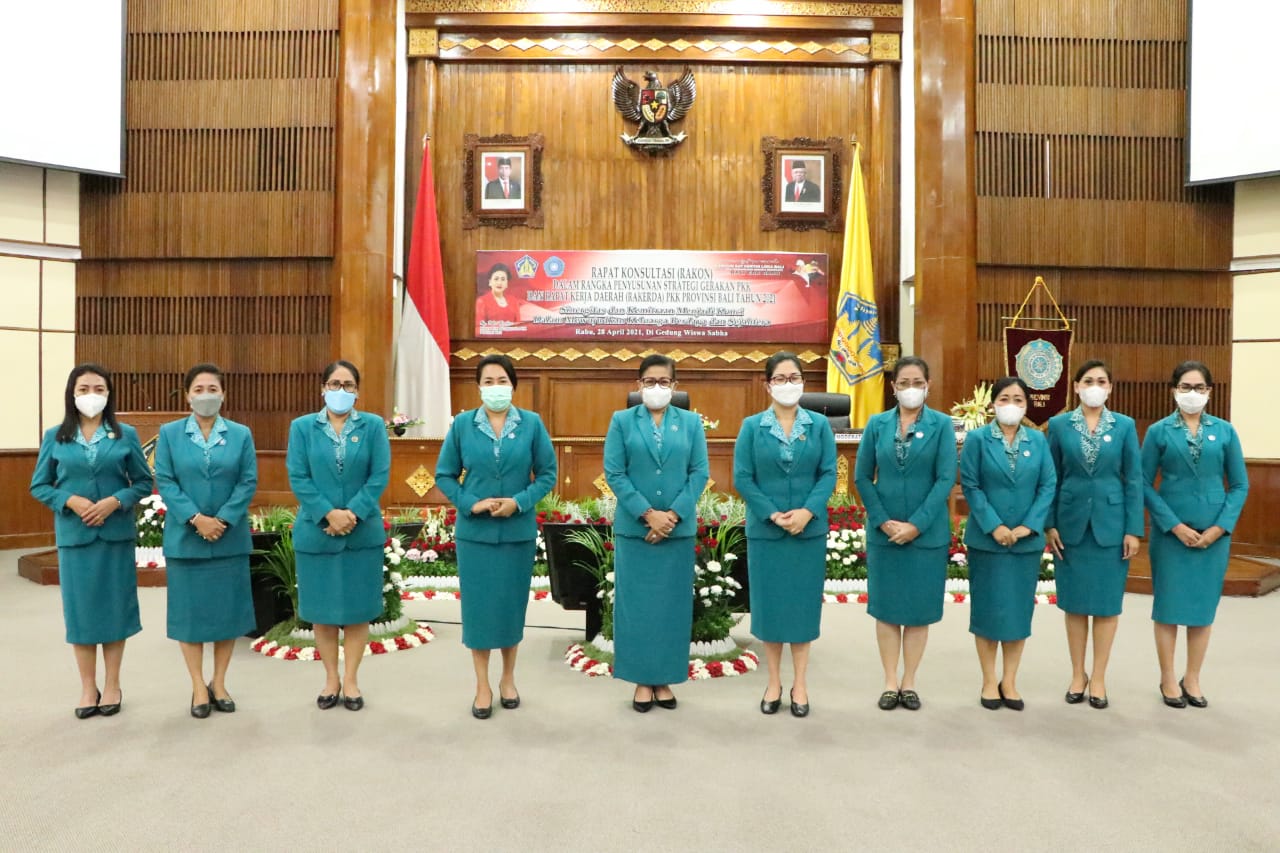 Ketua TP PKK Provinsi Bali Ingatkan Agar Program Kerja Memiliki Sistem dan Pola