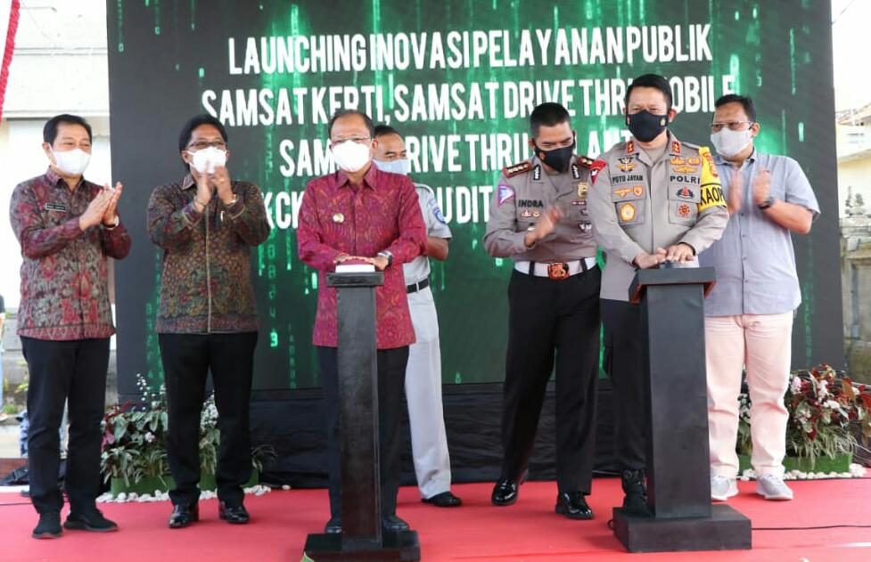 Gubernur Koster Apresiasi Polda Bali Hadirkan 4 Inovasi Pelayanan Publik