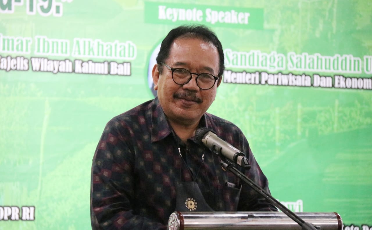 Di Hadapan Anggota KAHMI, Wagub Cok Ace Paparkan Strategi Pemerintah Pulihkan Ekonomi Bali