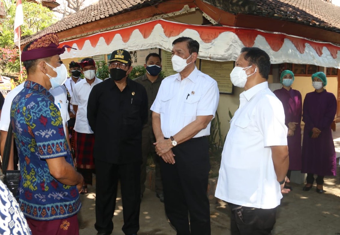 Tiga Menteri Turun Meninjau Penanganan Covid-19 di Buleleng