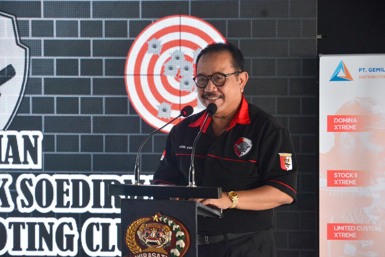Wagub Cok Ace Harap SSC Soedirman Bisa Juga Menjadi Ajang Pencarian Bibit Unggul di Bidang Menembak