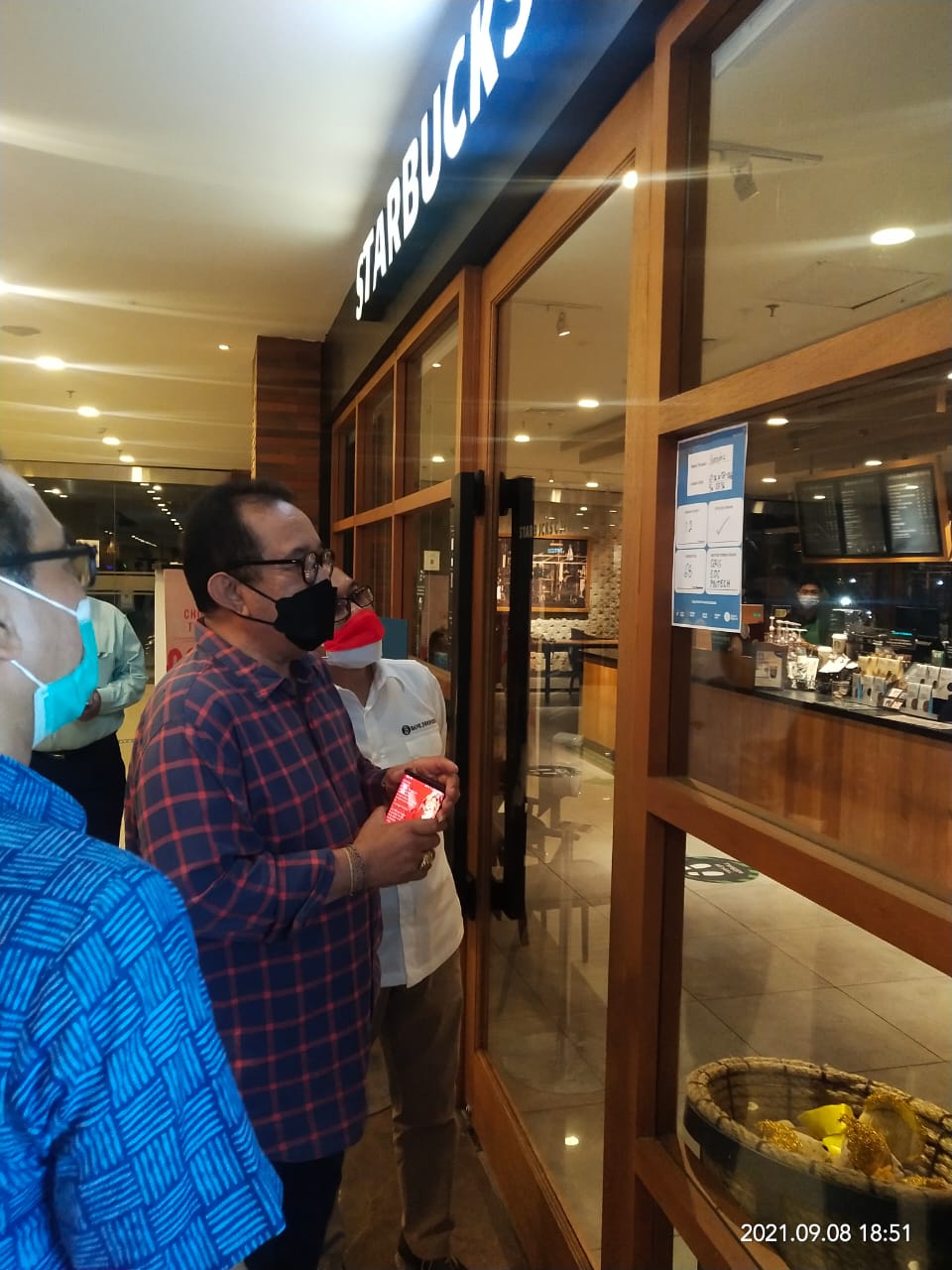 Pusat Perbelanjaan di Bali Boleh Dibuka, Wagub Cok Ace Tinjau Penerapan Prokes di Mall Plaza Renon