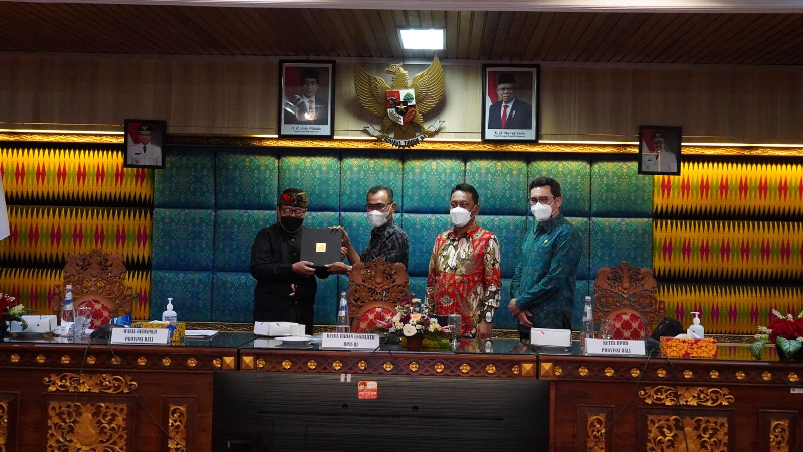 Terima Baleg DPR RI, Wagub Cok Ace Titip RUU Provinsi Bali Masuk Prioritas 2022