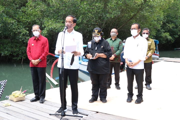 Kunjungan Kerja ke Bali, Presiden Akan Tinjau Penanaman Mangrove hingga Venue G20