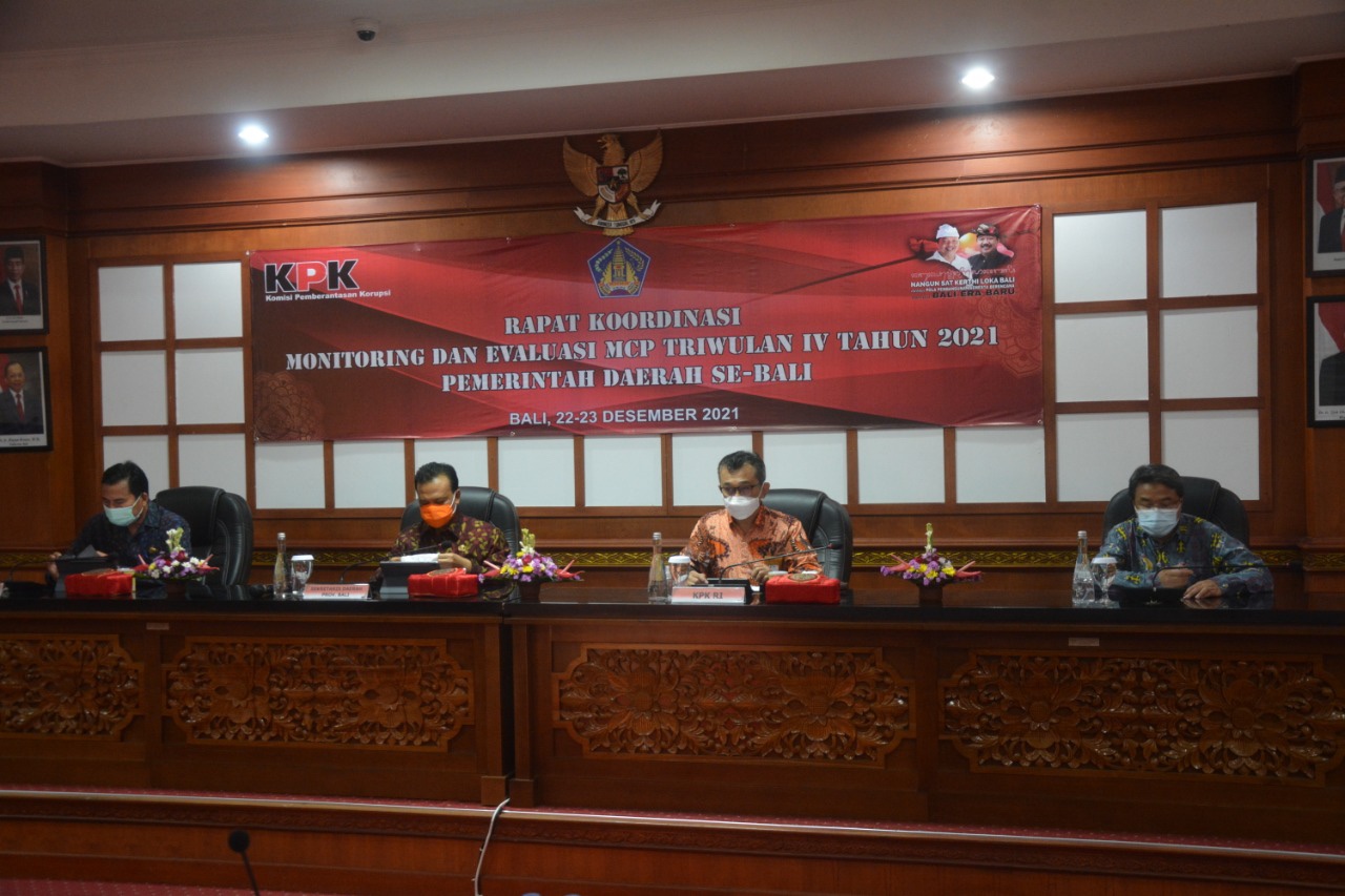 Sekda Dewa Indra : Capaian MCP Jangan Sebatas Penuhi Syarat Administrasi