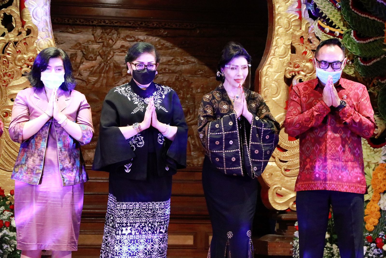 Ny. Putri Koster Buka Pameran IKM Bali Bangkit Tahap 2 Tahun 2022 di Taman Budaya Art Centre