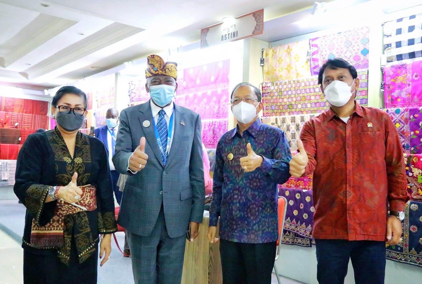 Produk Kerajinan di Pameran IKM Bali Bangkit Mendunia dan Menjadi Daya Tarik Delegasi Inter-Parliamentary Union