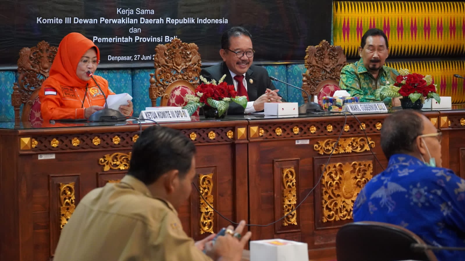 Wagub Cok Ace Hadiri FGD Uji Sahih RUU Serikat Pekerja/Serikat Buruh