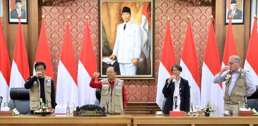 Gubernur Wayan Koster Paparkan Keunikan Geopark Batur Dihadapan Tim Assessor UNESCO Global Geopark