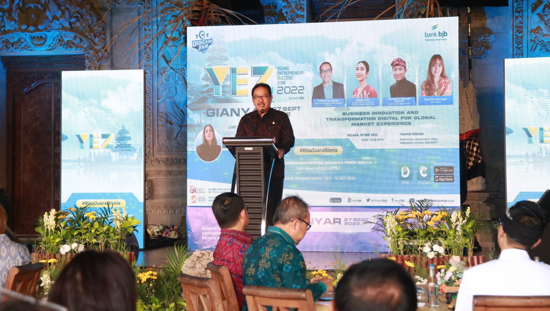 Wagub Cok Ace Apresiasi dan Dukung Program Pemerintah Dorong UMKM Terhubung dalam Ekosistem Digital
