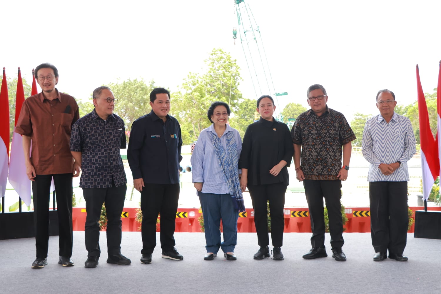Presiden ke-5 RI, Ibu Prof. Dr. (H.C.) Megawati Soekarno Tinjau Pembangunan Kawasan Ekonomi Khusus Sanur Didampingi Gubernur Bali Wayan Koster