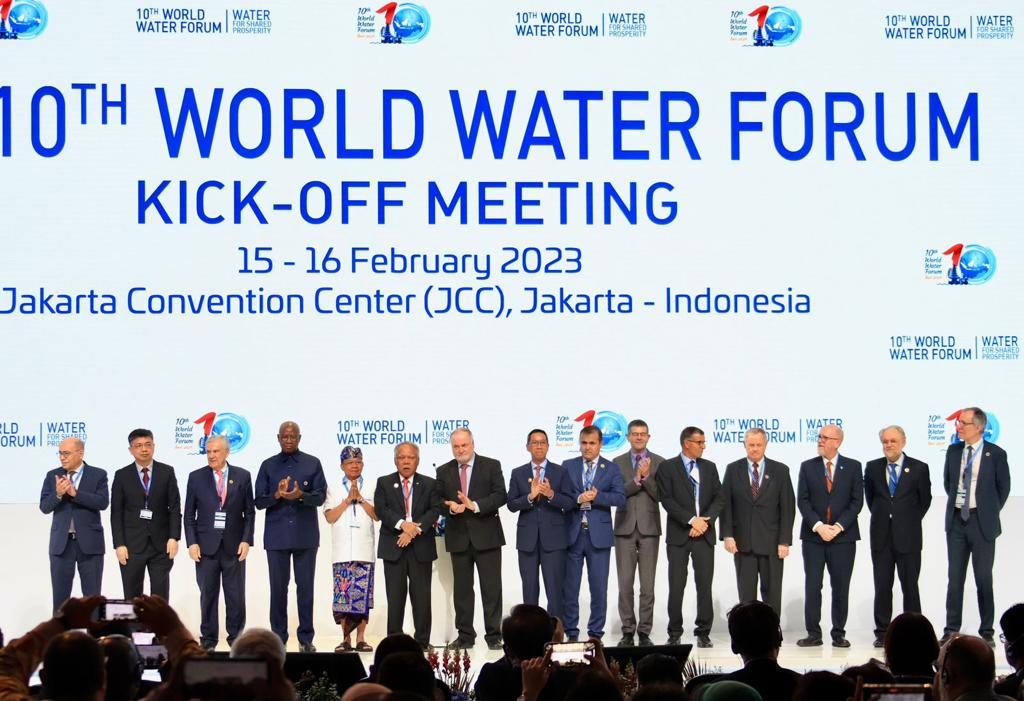 Gubernur Koster Berpidato Pemuliaan Sumber Air Melalui Upakara Tumpek Uye di kick -off Meeting 10th World Water Forum 