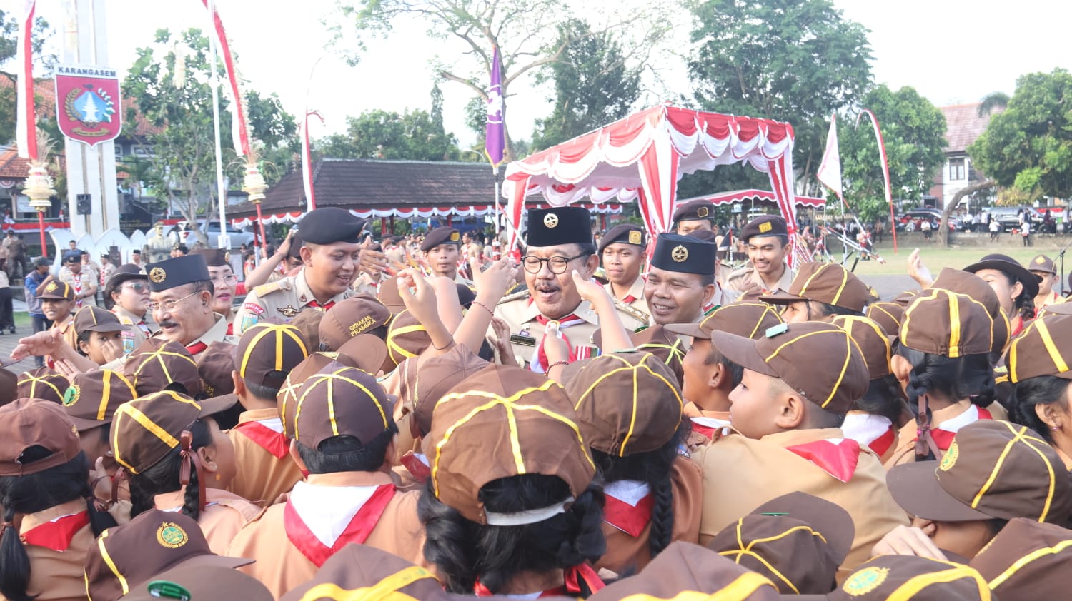 Jelang Tahun Politik, Wagub Cok Ace Harap Pramuka Berperan Jaga Persatuan Bangsa