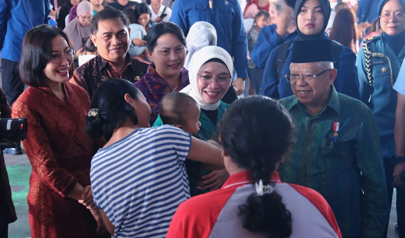 Wapres Ma’ruf Amin Apresiasi Penanganan Stunting di Bali