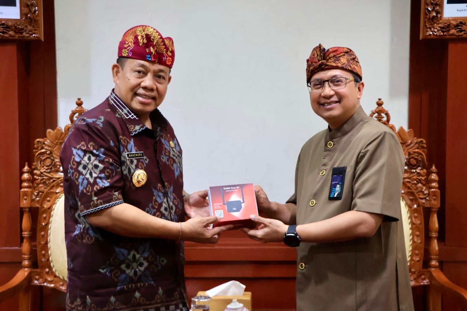 Pj. Gubernur Bali S.M Mahendra Jaya Ajak PT. Telkom Indonesia Bali Turut Hadir Membangun Kecerdasan Generasi Bangsa