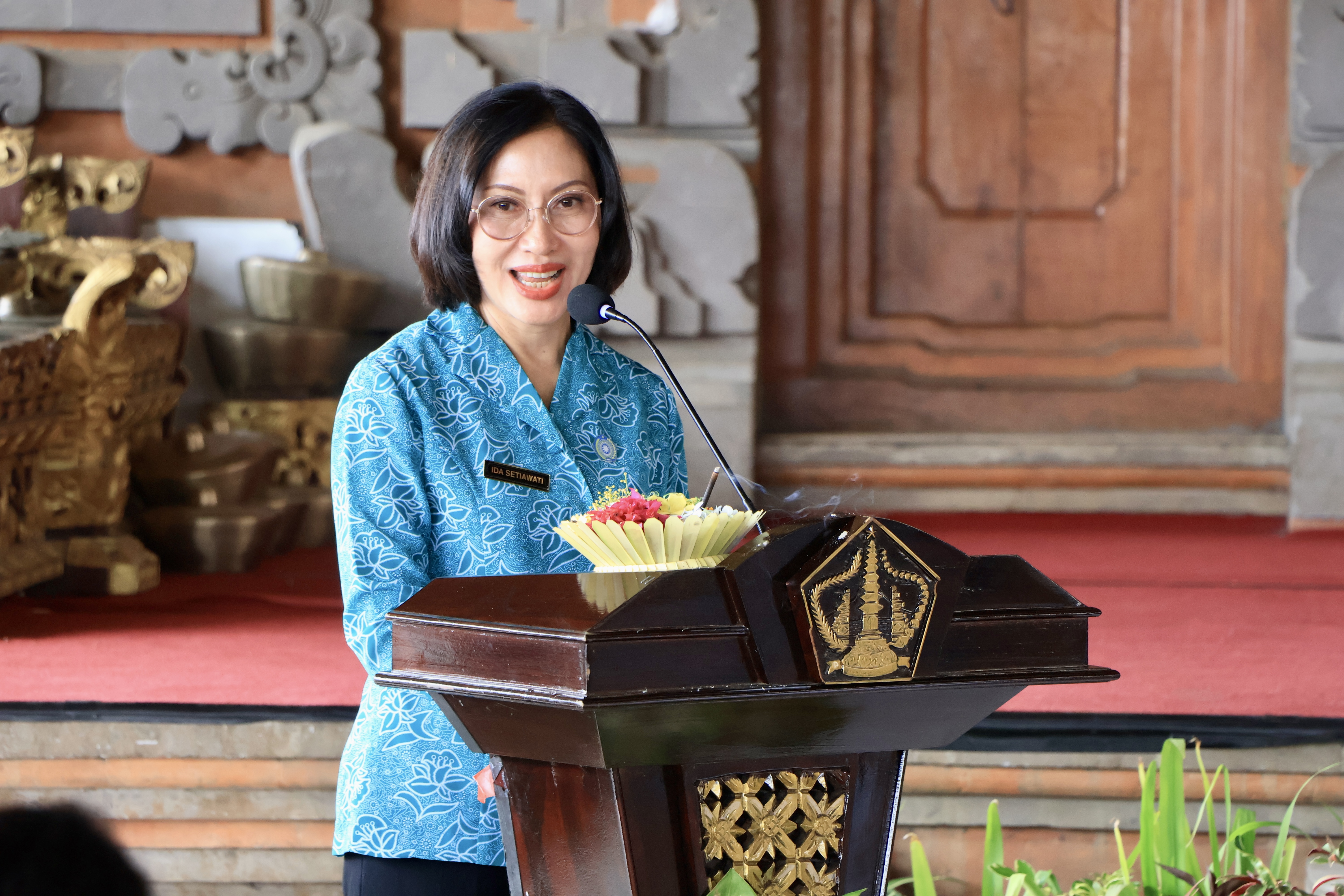 Pj. Ketua TP PKK Bali Sambangi 3 Rumah Balita Terindikasi Stunting di Bangli