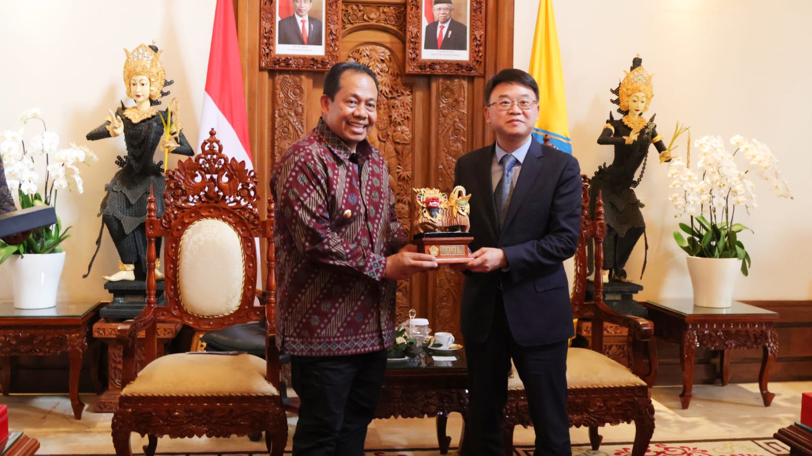 Perkuat Kerjasama Sister Province, Pj. Gubernur Bali Terima Kunjungan Kehormatan Wagub Jiangxi