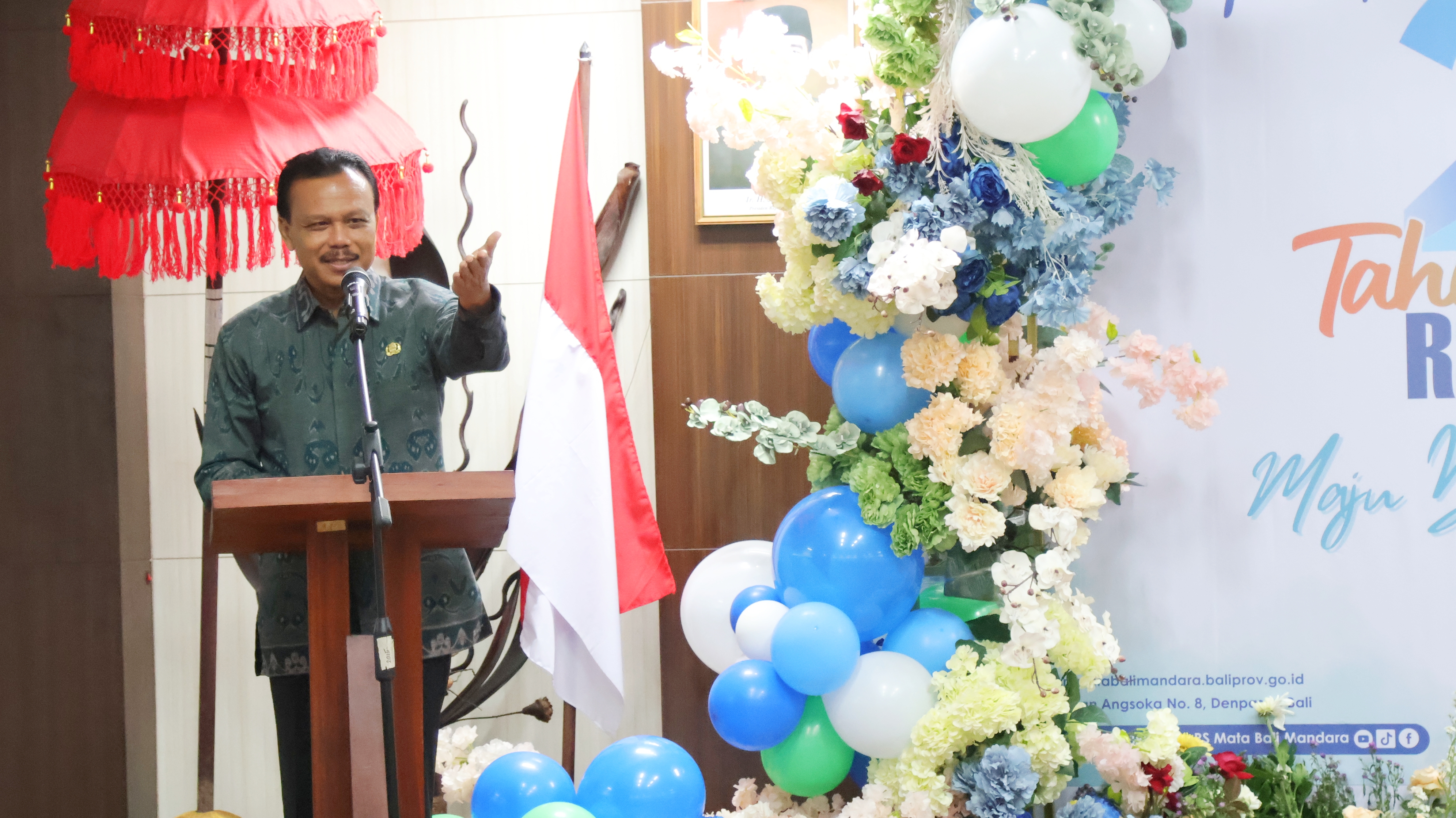 Peringati HUT ke-22, Sekda Dewa Indra Harap RSMBM Terus Menjadi Rumah Sakit Kepercayaan Masyarakat