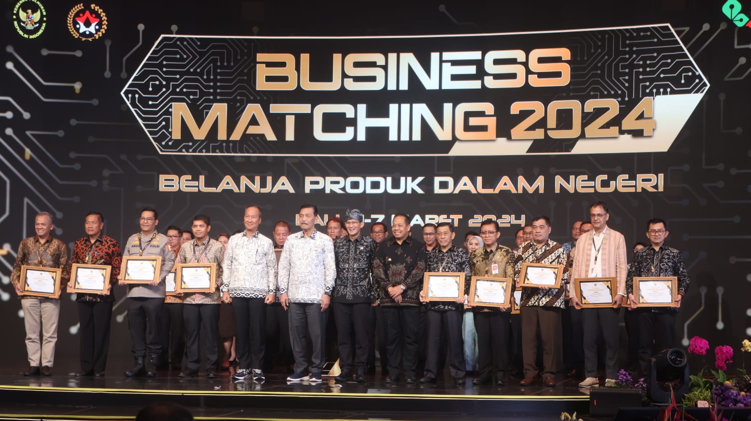 Pj. Gubernur Mahendra Jaya Hadiri Business Matching 2024 "Belanja Produk Dalam Negeri"