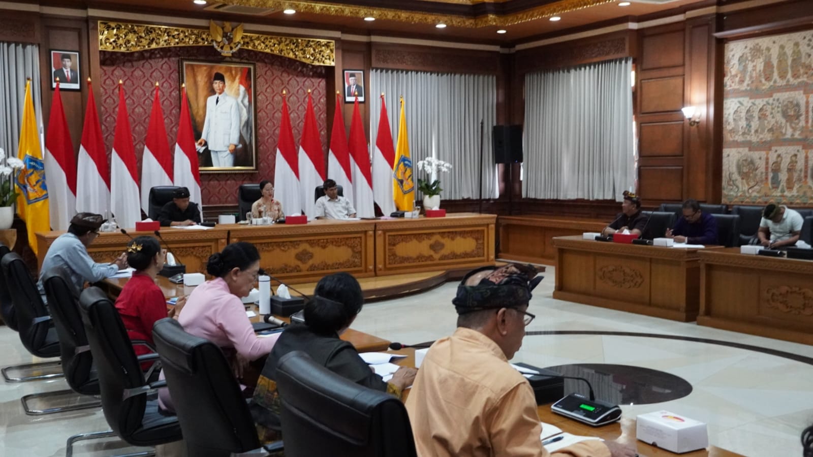 Pimpin Rapat Koordinasi, Pj. Ketua TP PKK Provinsi Bali, Ny. drg. Ida Mahendra Jaya Sosialisasikan Gerakan DELIGI menuju Bali Bebas Karies 2029