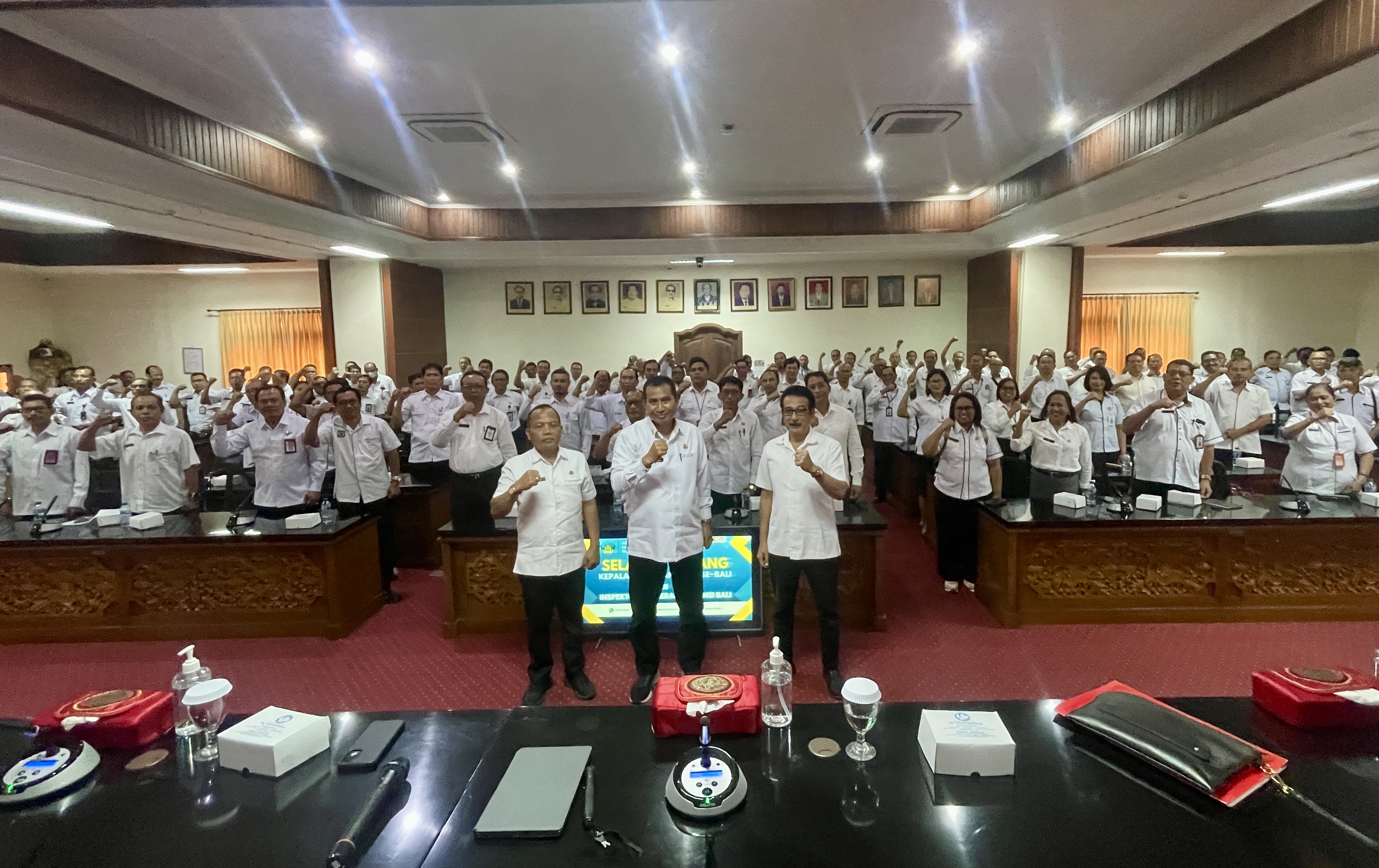 Kuatkan Budaya Anti Korupsi, Inspektorat Provinsi Bali Ingatkan Kepala Sekolah tentang Payung Hukum Pengelolaan Sekolah