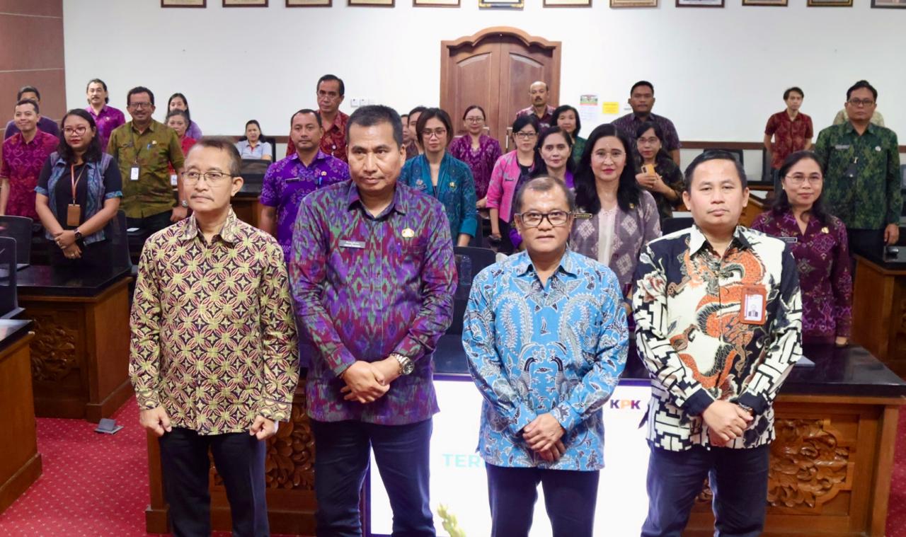 Komit Cegah Korupsi, Pemprov Bali Raih Ranking Pertama 4 Tahun Berturut - turut