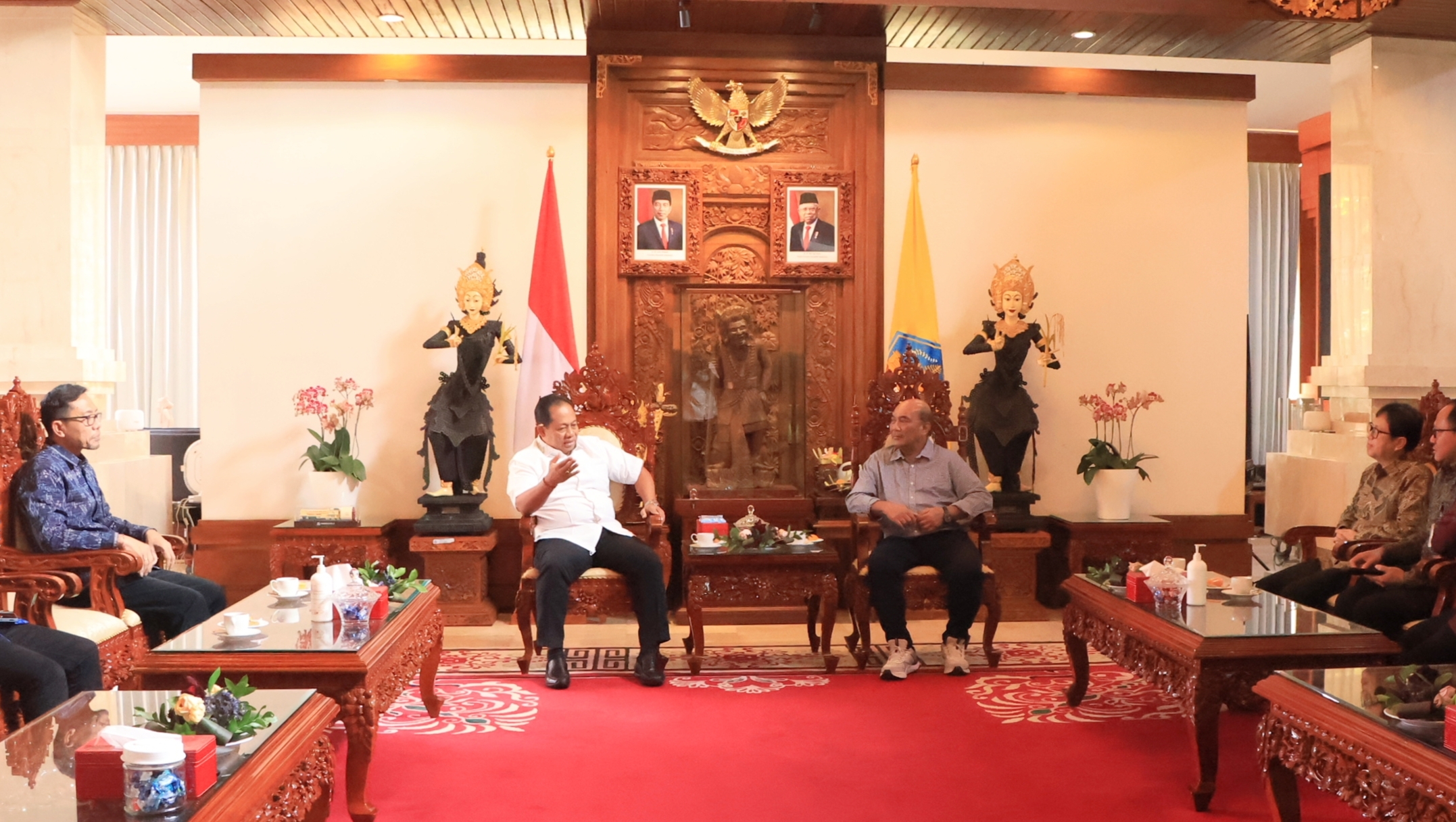 Bertemu KNKT, Pj. Gubernur Bali Ajak Pemangku Kepentingan Sosialisasikan Peraturan Penerbangan Layang-Layang