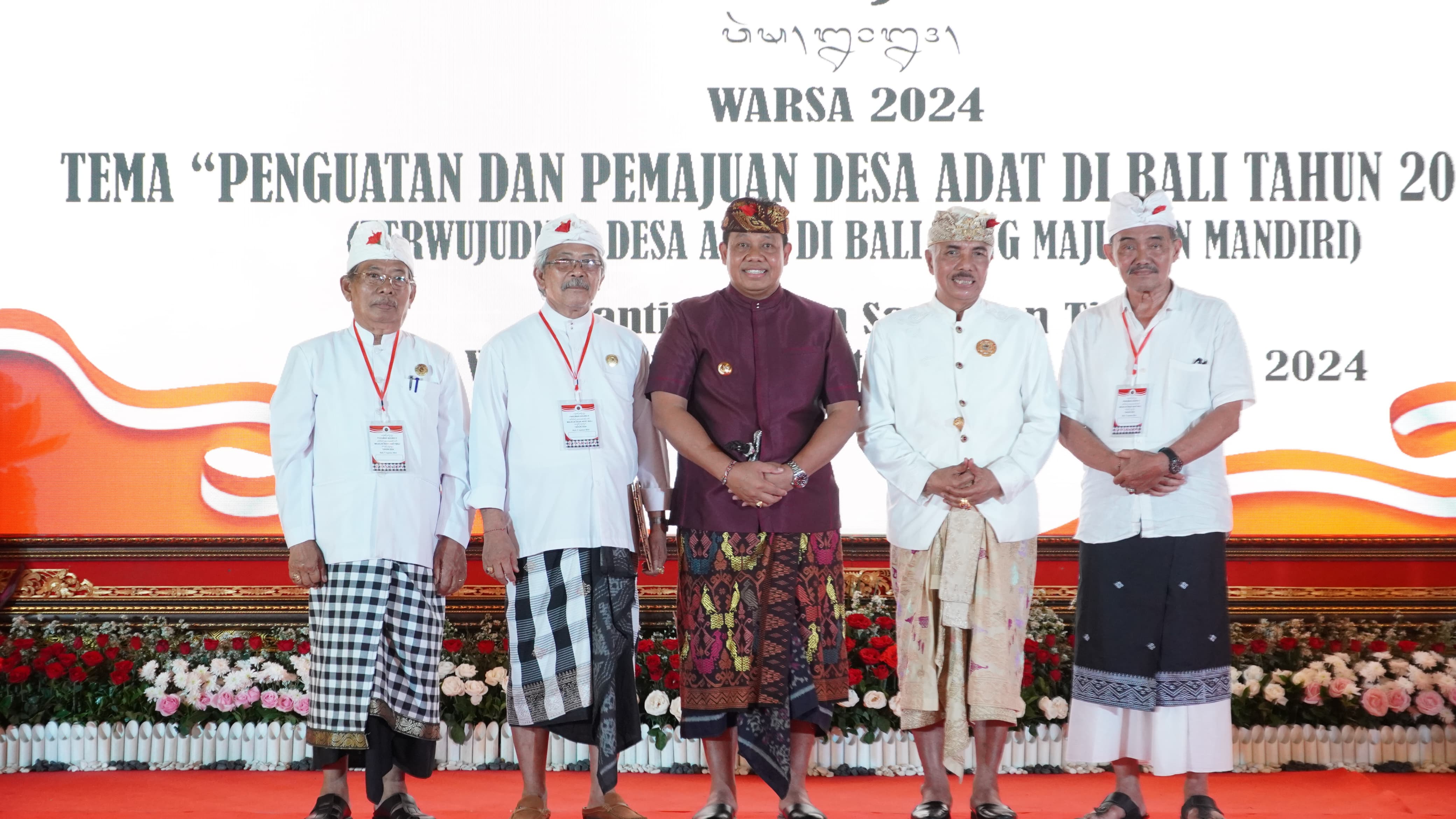 Pengukuhan Bendesa Agung MDA Terpilih: Pj Gubernur Bali Ajak Kolaborasi Hadapi Tantangan Global dan Sukseskan Program Pemerintah
