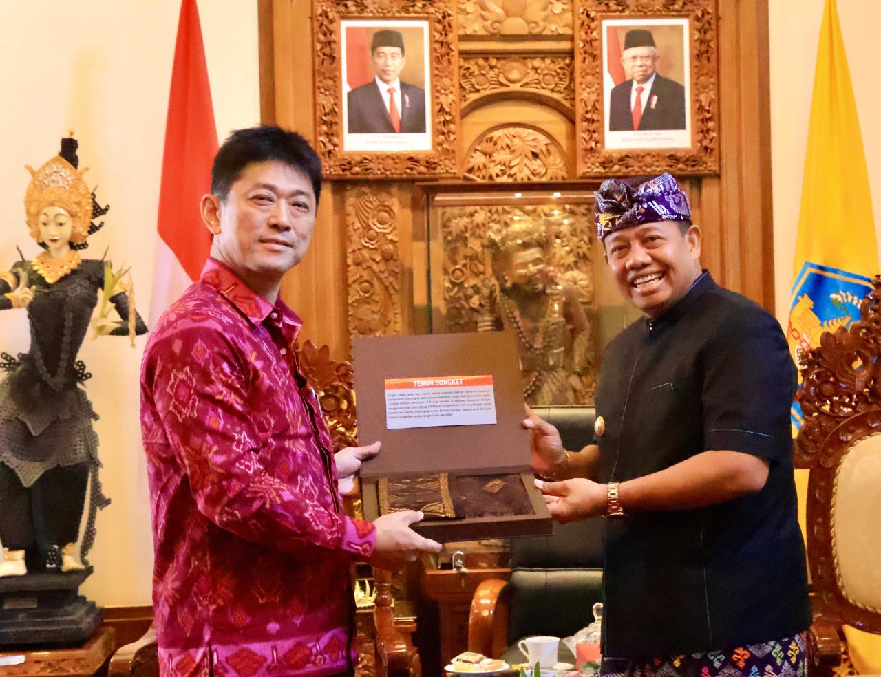 PJ Gubernur Bali Sambut Wakil Menteri Luar Negeri Jepang, Dorong Kerja Sama Peningkatan SDM