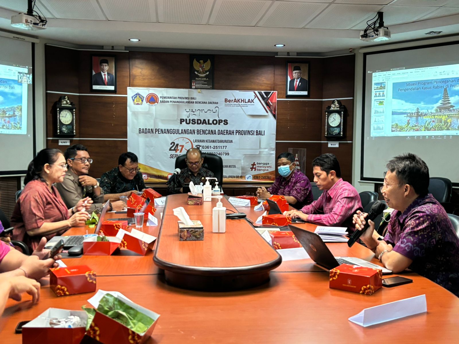 Evaluasi Bulanan Program Pengendalian Rabies, Made Rentin: Kasus GHPR Masih Tinggi Tapi Terkendali