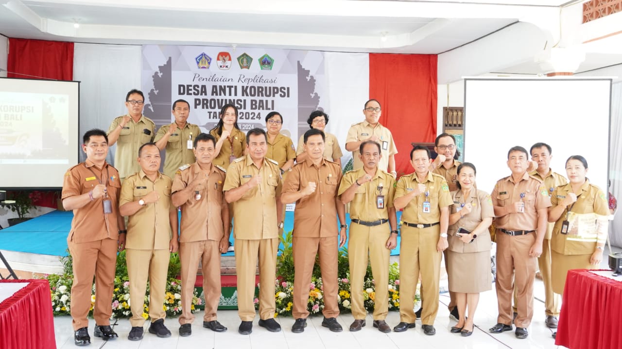 Tim Penilai Desa Antikorupsi Provinsi Bali Turun ke Jembrana