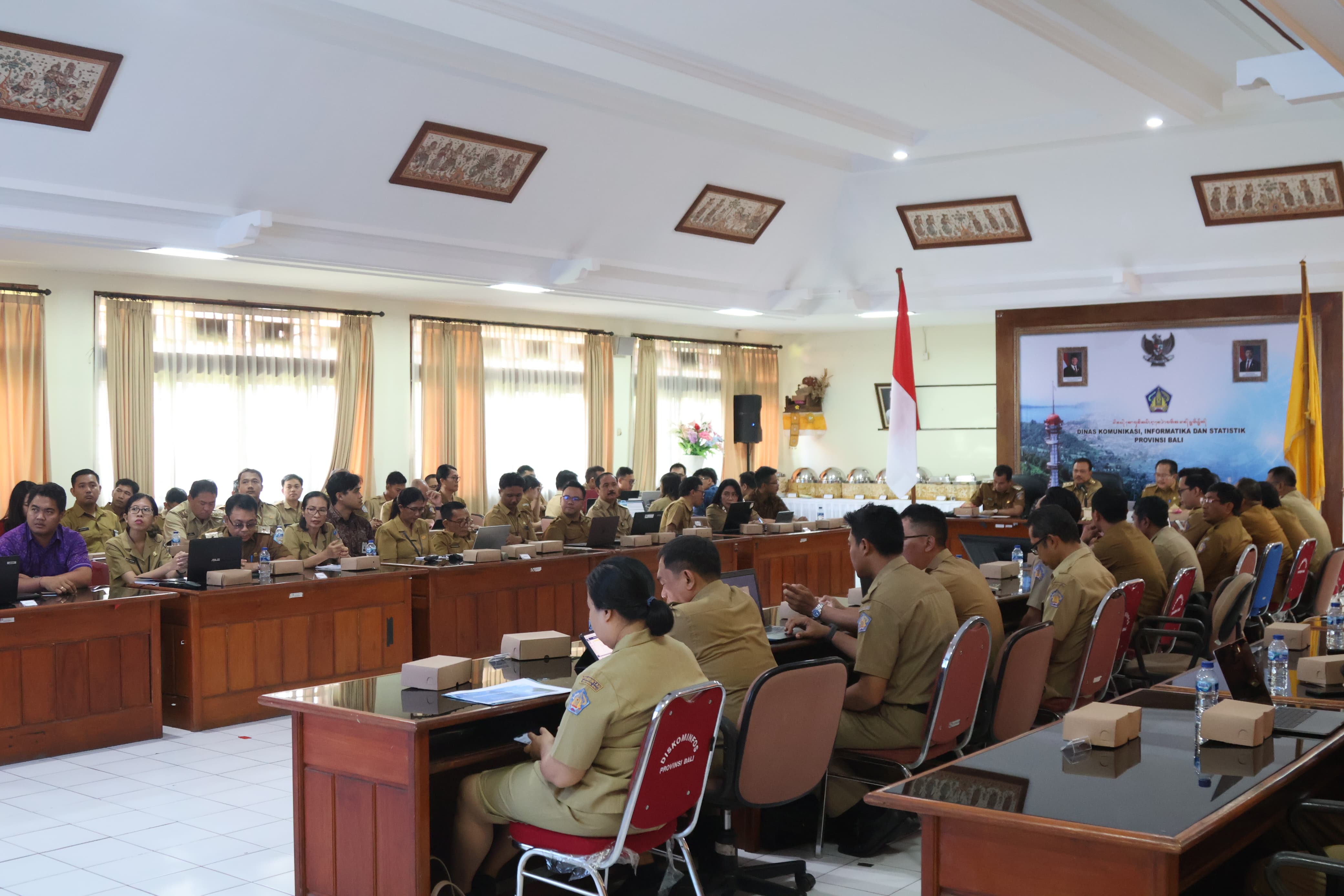 Pemerintah Provinsi Bali Ikuti Penilaian Wawancara Evaluasi Sistem Pemerintahan Berbasis Elektronik (SPBE) Tahun 2024