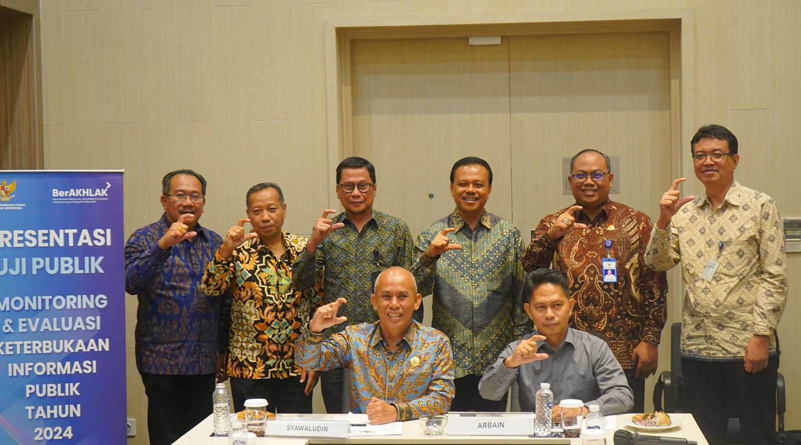 Sekda Dewa Made Indra Hadiri Uji Publik Keterbukaan Informasi 2024 di Jakarta