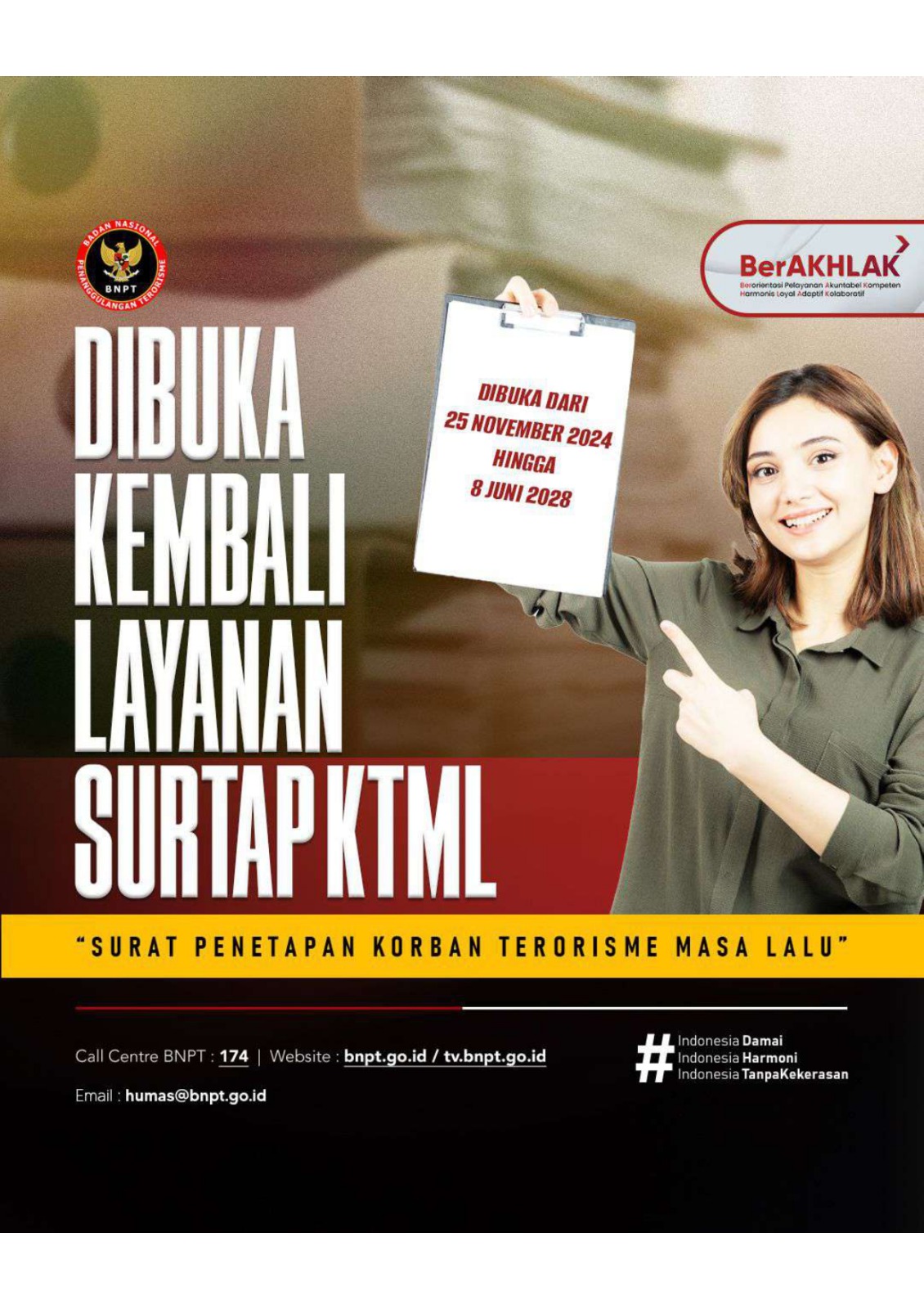 Layanan Surtap KTML Dibuka Kembali