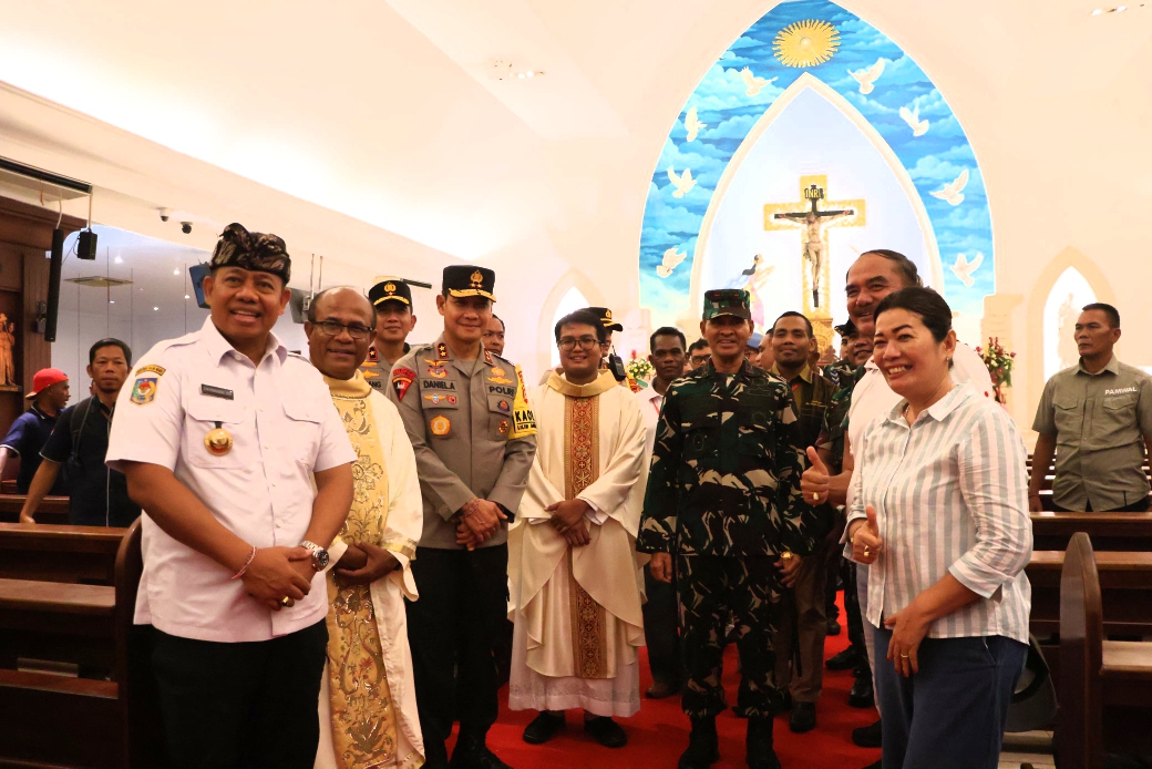 Monitoring Kamtibmas Malam Tahun Baru 2025, Pj Gubernur Mahendra Jaya Sebut Bali Relatif Aman dan Kondusif