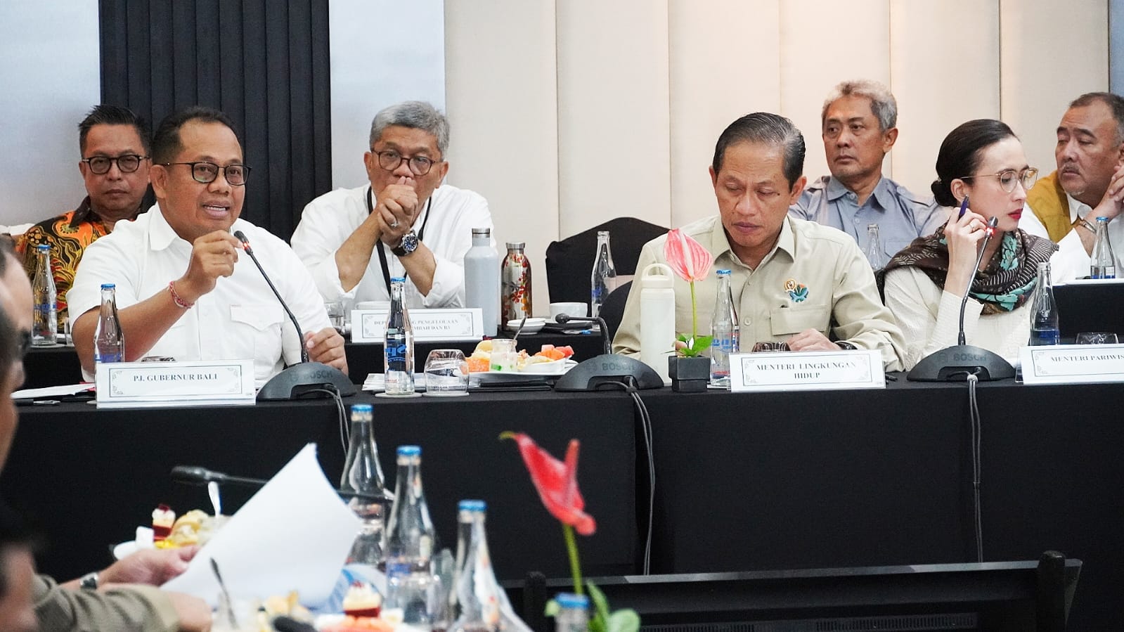 Rakor Penanganan Sampah di Bali, Mahendra Jaya Minta Dukungan Pemerintah Pusat untuk Bangun Waste to Energy