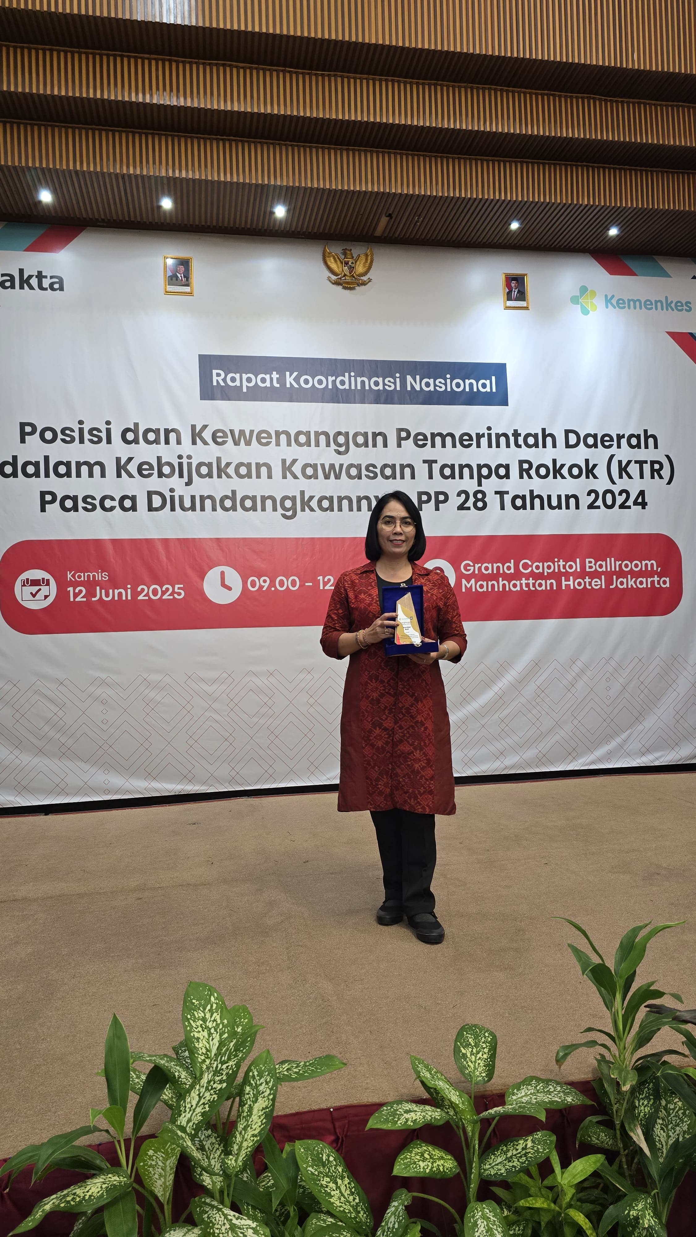 Diganjar Penghargaan, Pemprov Bali Tingkatkan Implementasi Perda KTR