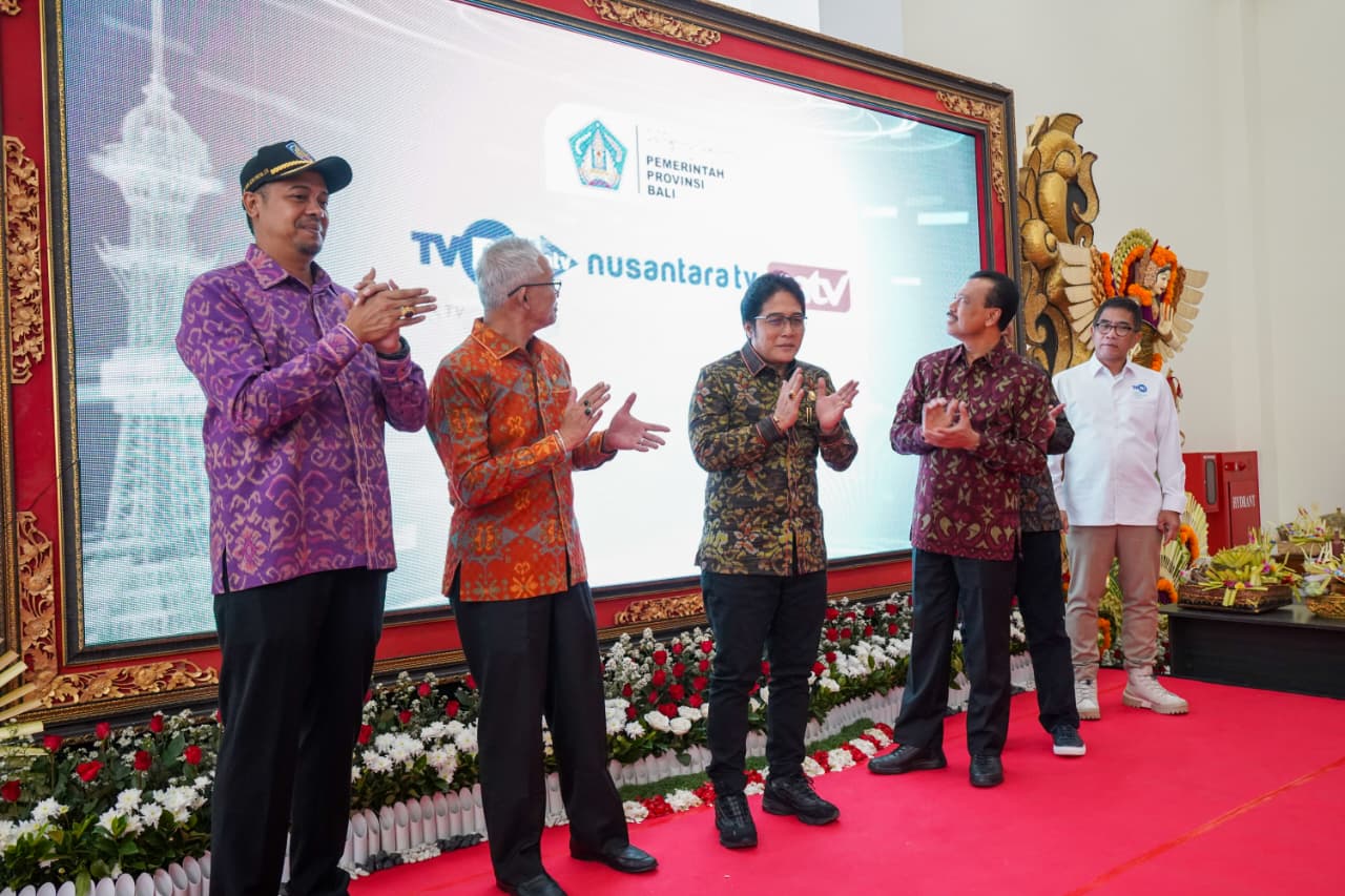 Wagub Giri Prasta Luncurkan Siaran Digital Turyapada Tower KBS 6.0 Tahap Dua