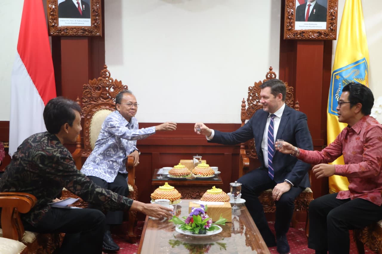 Terima Audiensi Duta Besar Republik Slovakia, Gubernur Wayan Koster Perluas Jejaring Kerjasama Strategis Internasional