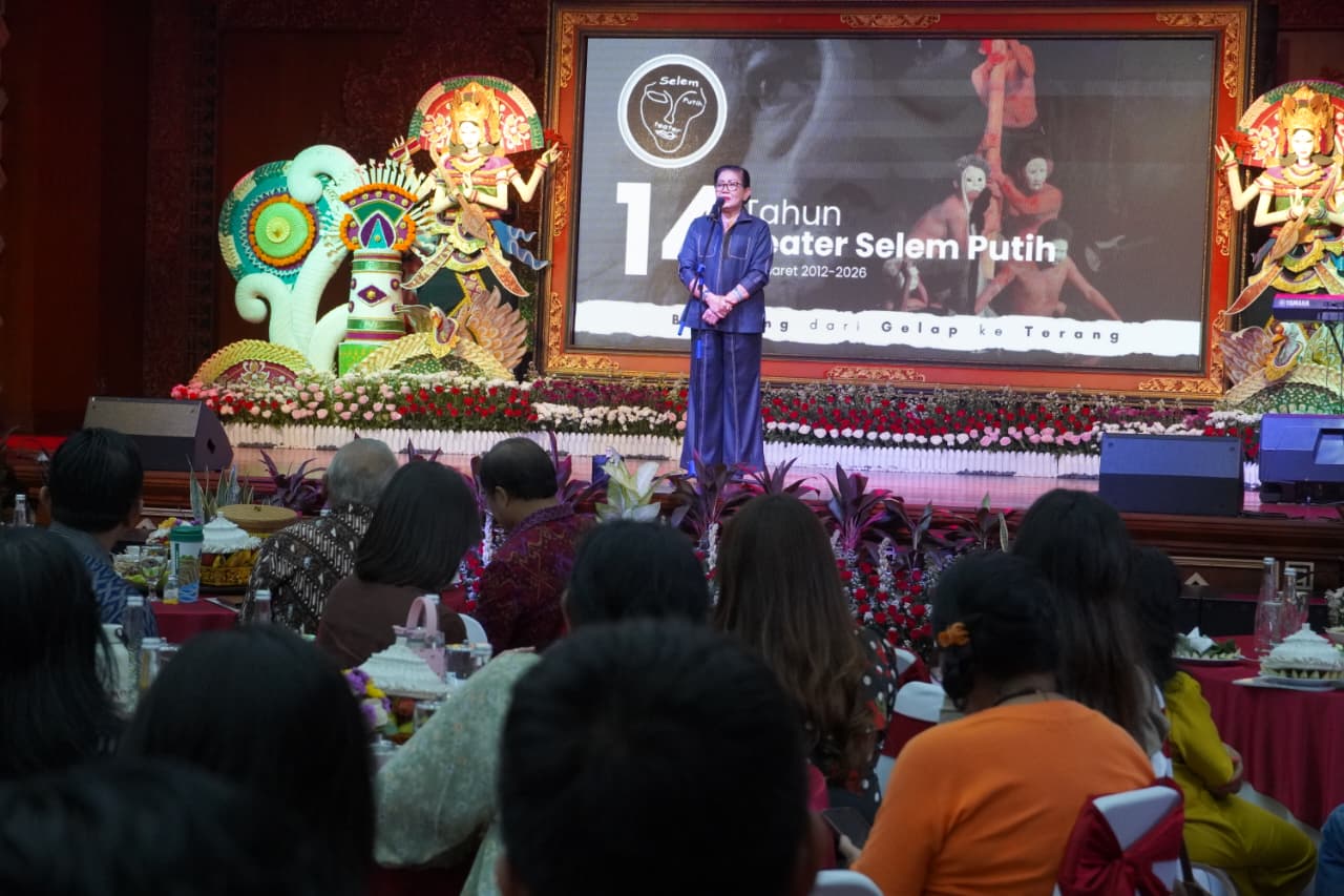 Peringati Hari Teater Sedunia, Ibu Putri Koster Ingin Bangkitkan Seni Modern dan Kontemporer Bali