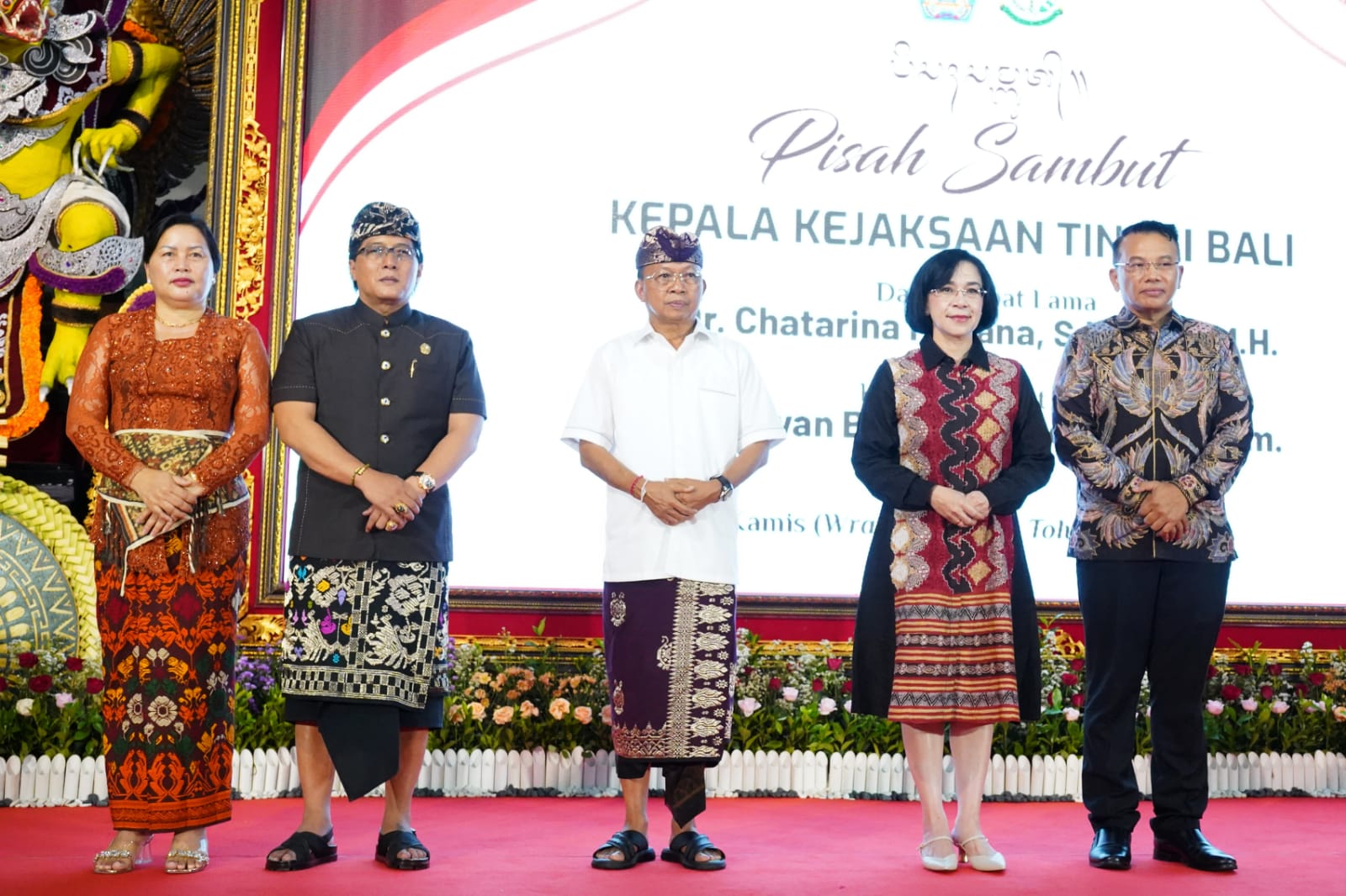 Pisah Sambut Kajati Bali, Gubernur Koster Komitmen Pererat Sinergi Kawal Pembangunan dan Penegakan Hukum