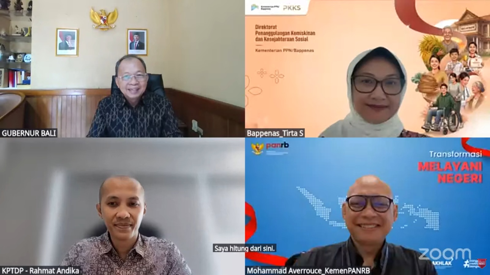 Buka Bimtek Agen Uji Coba Digitalisasi Bantuan Sosial di Provinsi Bali, Gubernur Koster Minta Data Penerima Dibenahi agar Tepat Sasaran
