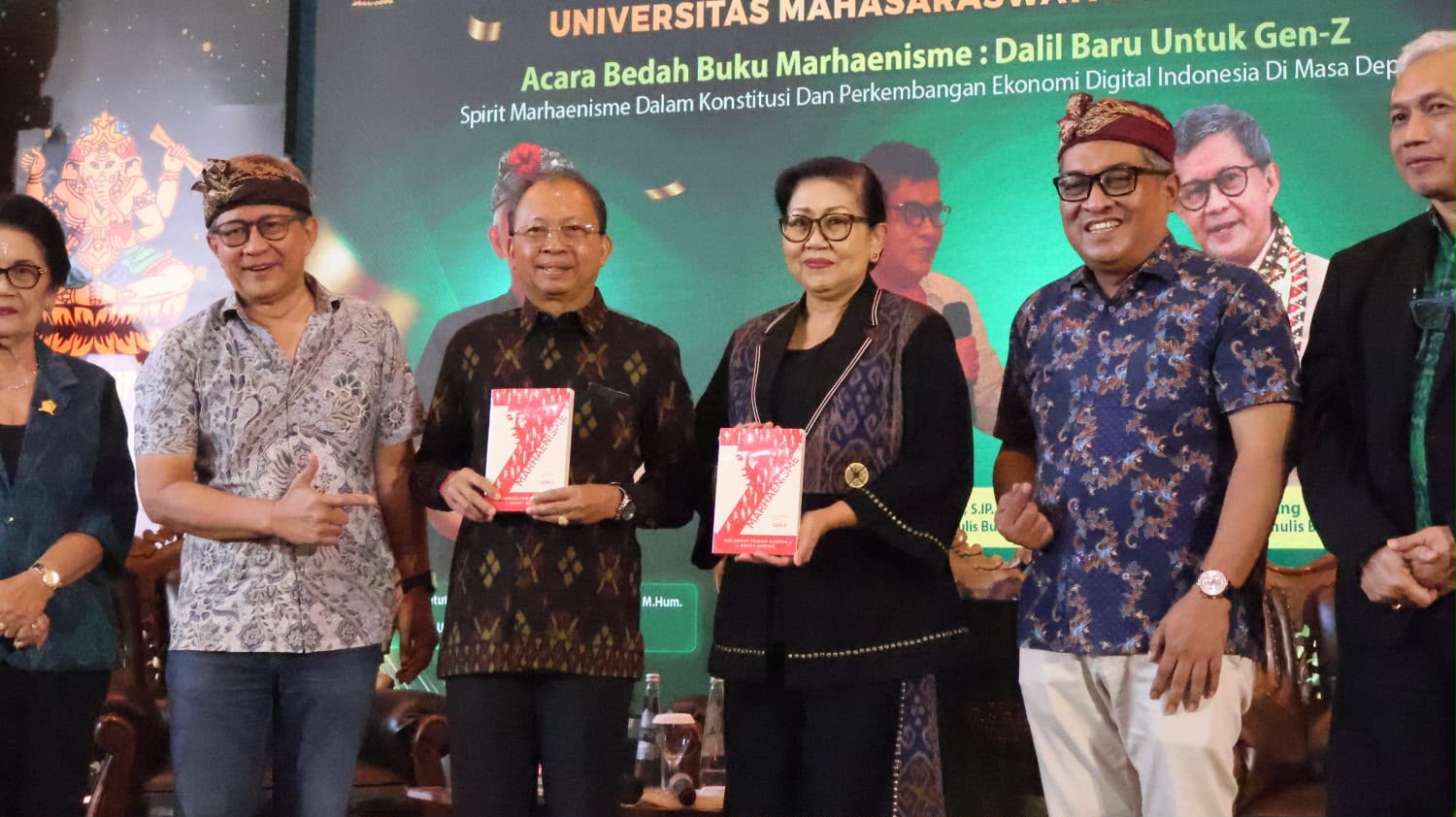 Bedah Buku Rocky Gerung, Gubernur Koster Dorong Generasi Muda Rawat Semangat Marhaenisme di Era Digital