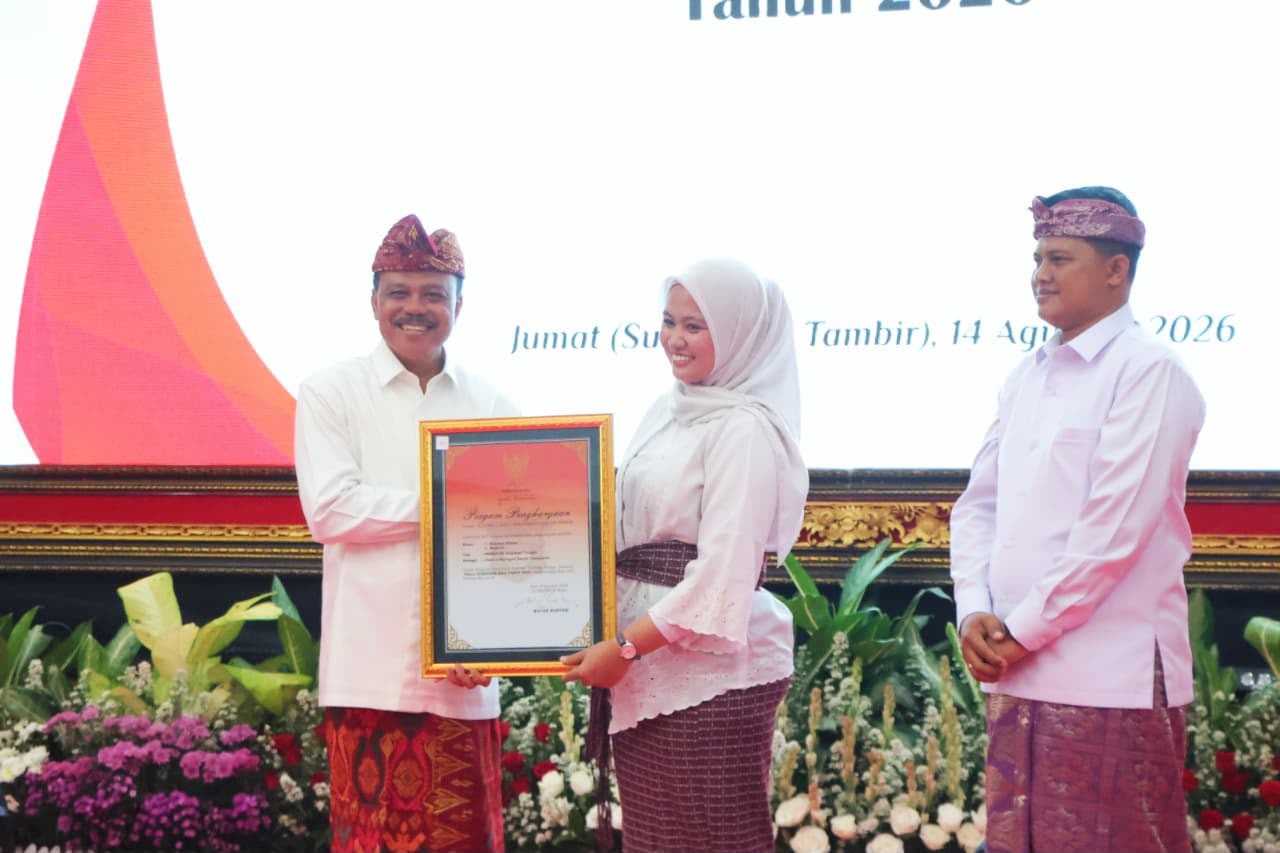 ‘Bangga’, Sekda Bali Apresiasi Pemenang Lomba dan Penerima Penghargaan Hari Jadi Provinsi Bali ke-68