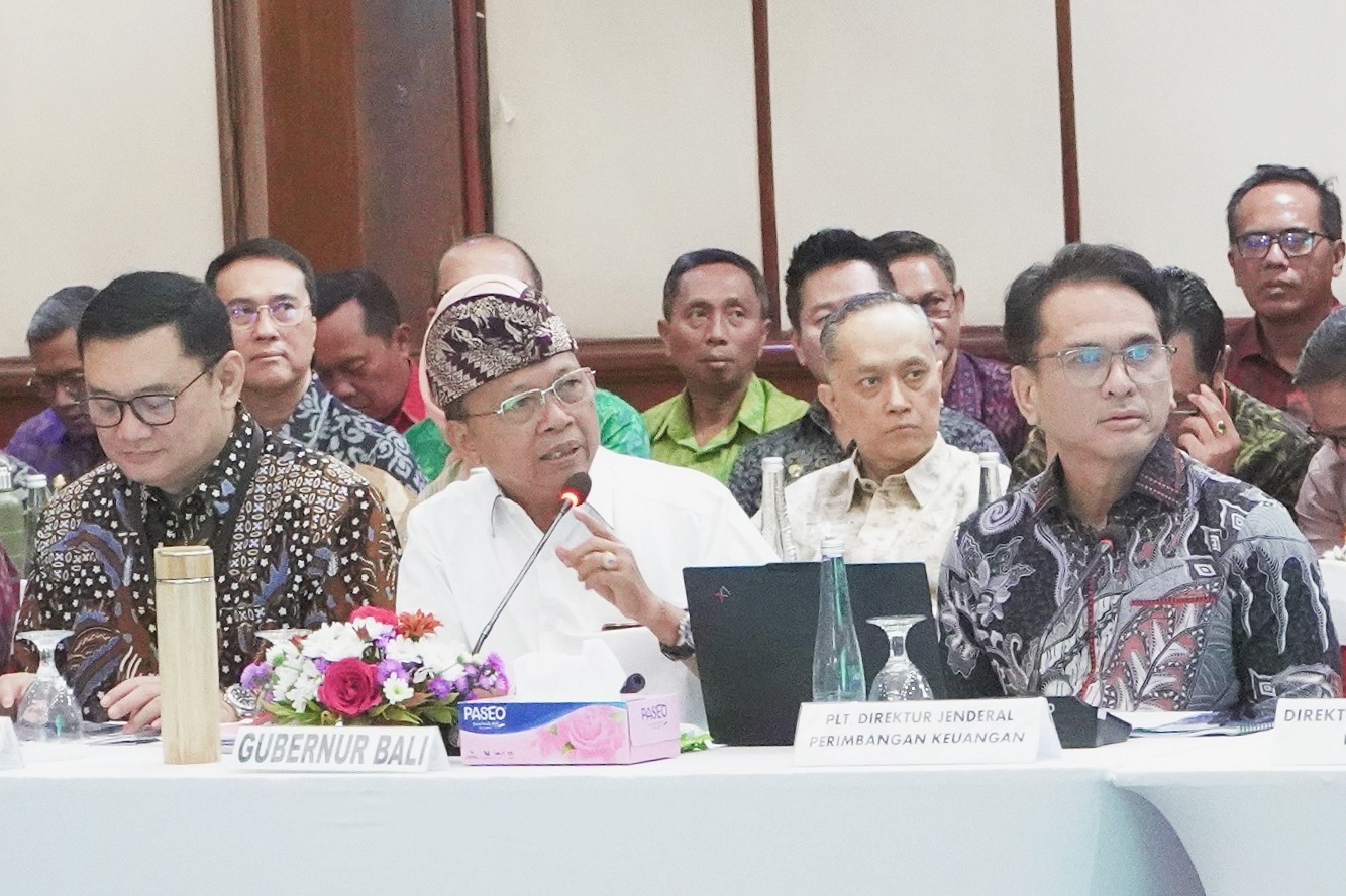 Gubernur Koster Terima Banggar DPR RI, Dorong Dukungan APBN untuk Infrastruktur Strategis Bali