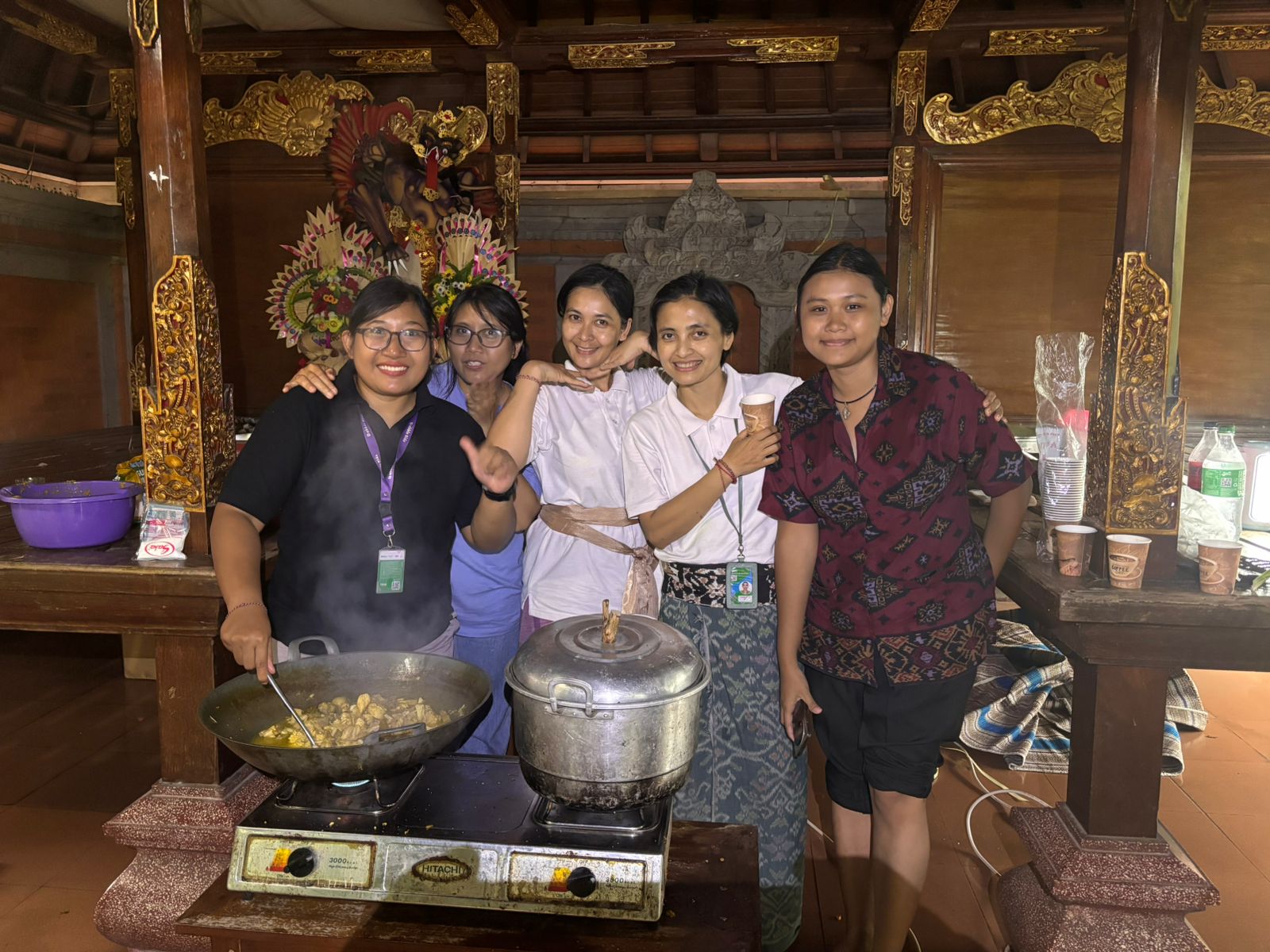 Penampahan Galungan di Anjungan TMII